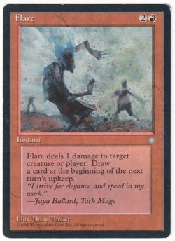 Flare Ice Age #185 Magic The Gathering 1995 MTG Single - Image 1