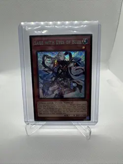Sage with Eyes of Blue LCKC-EN015 Secret Rare Holo Foil Yugioh Mint! - Image 1