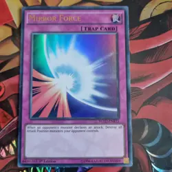 Yu-Gi-Oh! TCG Mirror Force Yugi's Legendary Decks YGLD-ENB33 Unlimited Ultra... - Image 1