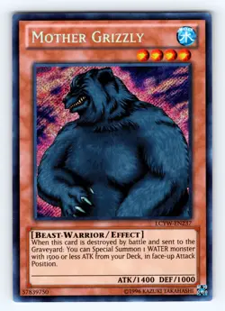 Yugioh Mother Grizzly LCYW-EN237 Secret Rare - NM 💎 - Image 1