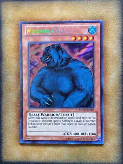 Yugioh Mother Grizzly LCYW-EN237 Secret Rare LP - Image 1