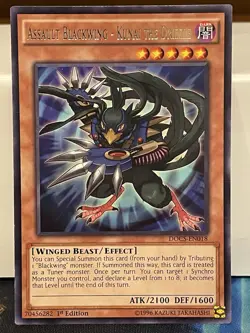 Assault Blackwing - Kunai The Drizzle - DOCS-EN018 - Rare - 1st Edition - VLP - Image 1