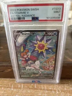Starmie V TG13/TG30 Swsh10: Astral Radiance Trainer Gallery Holo PSA MINT 9 - Image 3