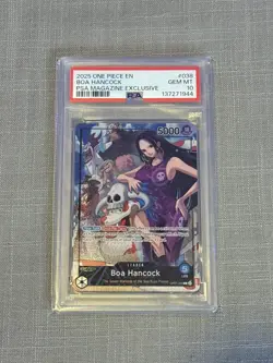 2025 One Piece Promo PSA Magazine Exclusive #038 Boa Hancock PSA 10 - Mint - Image 1