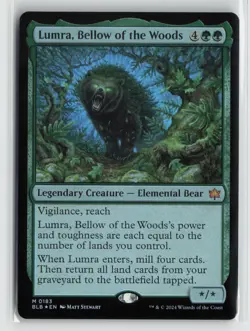 Lumra, Bellow of the Woods 0183 Foil Bloomburrow BLB MTG Magic - Image 1