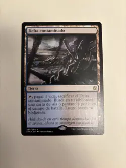 Polluted Delta Spanish (Delta Contaminado) MTG KTK LP Card - Image 1