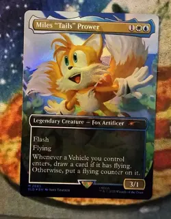 MTG Miles "Tails" Prowler (Rainbow Foil) x1 NM from Secret Lair Drop Series - Image 1