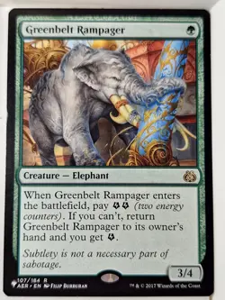 Greenbelt Rampager - The List - Magic the Gathering MTG - Image 1