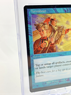 TURNABOUT - Urza's Saga - Graded CGC 10 MTG Magic the Gathering Card 1998 - Image 3