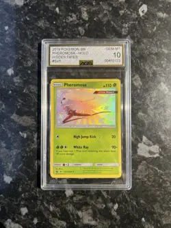 Pokemon Pheromosa SV5/SV94 Shiny Vault Hidden Fates AGS 10 Gem Mint - Image 1