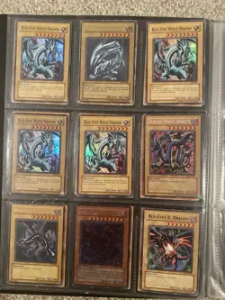 Large Vintage Yu-Gi-Oh! Card Bundle Joblot Collection. Blue Eyes Dark Magician - Image 3