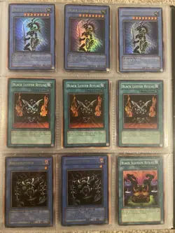 Large Vintage Yu-Gi-Oh! Card Bundle Joblot Collection. Blue Eyes Dark Magician - Image 5