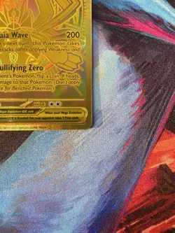 Pokemon Perfect Order Mega Zygarde EX Gold Mega Hyper Rare 124/88 NM - Image 3