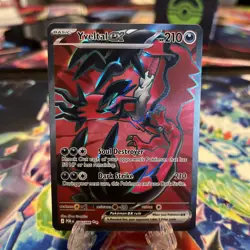 POKEMON TCG - YVELTAL EX - 105/088 - ULTRA RARE- PERFECT ORDER - FULL ART - Image 1