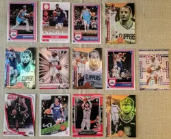Los Angeles Clippers 33 Card Lot RC Parallel Inserts NBA - Image 2