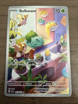 Bulbasaur 143/142 | Illustration Rare | Scarlet & Violet Stellar Crown | NM/Mint - Image 1