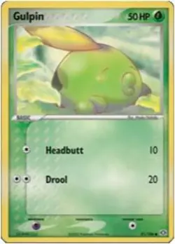 Gulpin - 51/106 - Common NM, English Pokemon EX Emerald - Image 1