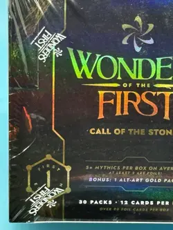 Wonders of the First Call of the Stones Collector Booster Box Sealed 1st Edition - Image 2