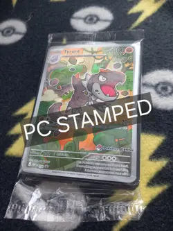 SEALED Pokemon Centre Stamped Tyrunt 070 Black Star Promo Perfect Order Etb Card - Image 1