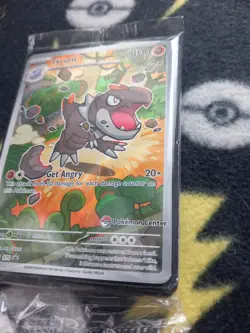 SEALED Pokemon Centre Stamped Tyrunt 070 Black Star Promo Perfect Order Etb Card - Image 3