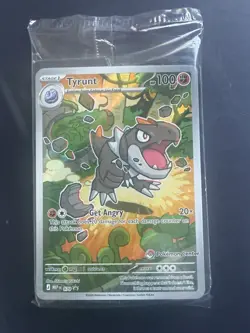 Pokemon Perfect Order Tyrunt 070 Black Star Promo - SEALED - Image 1