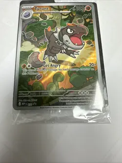 Tyrunt Black Star Promo 070 Pokemon Perfect Order Sealed - Image 3