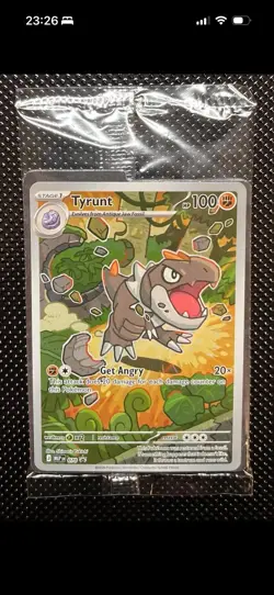 Tyrunt 070 Black Star Promo Pokemon TCG Perfect Order English - Sealed - Image 1