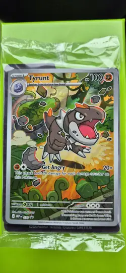 Tyrunt 070 Black Star Promo Perfect Order ETB Pokemon Card Sealed - Image 1