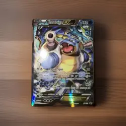 Pokemon Blastoise EX XY122 Black Star Promo Holo Full Art TCG - Image 1