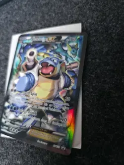 Pokemon TCG Blastoise EX XY122 Black Star Promo Full Art Holo Card - Image 4