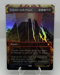 Crackle with Power Foil Mythic Secrets of Strixhaven: Mystical Archive 42 MTG NM - Image 1