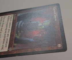 Cursed Totem LP/MP MTG Magic the Gathering Mirage - Image 3