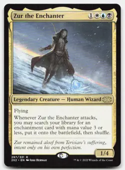 Zur the Enchanter 297 Rare Double Masters 2022 Magic: The Gathering Near Mint - Image 1