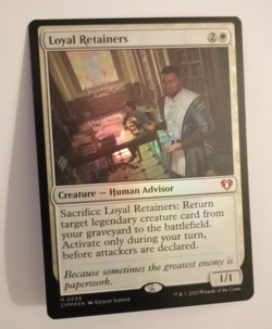 Loyal Retainers Foil NM/M MTG Commander Masters Magic the Gathering - Image 1