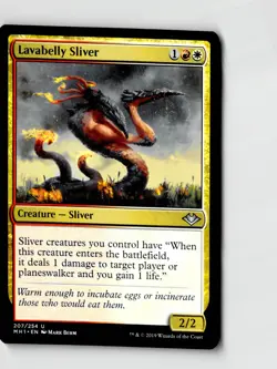 Lavabelly Sliver 207 Uncommon Modern Horizons Magic: The Gathering LP - Image 1