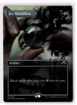 Jet Medallion (Borderless) 346 Modern Horizons 3 Foil NM - Image 1