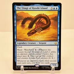 Magic The Gathering Avatar The Last Airbender The Unagi Of Kyoshi Island 0077 NM - Image 1