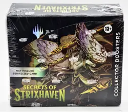 Magic The Gathering Secrets of Strixhaven Collector Booster Box 12 Packs Sealed - Image 1