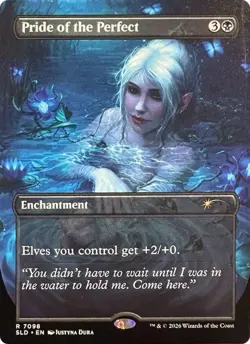 MTG pride of the perfect (secret lair drop) 7098 FOIL - Image 1