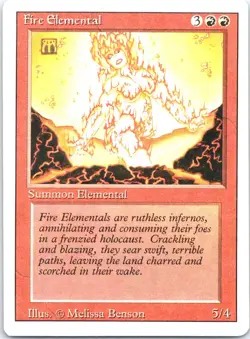 # Fire Elemental MTG Revised Edition Uncommon - Image 1