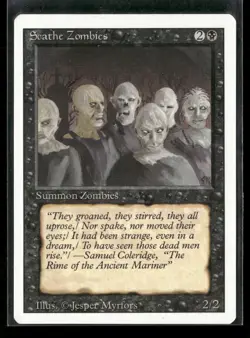 Scathe Zombies Revised Edition # Magic The Gathering MTG - Image 1
