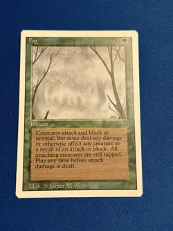 Fog Revised Edition Magic the Gathering MTG NM - Image 2