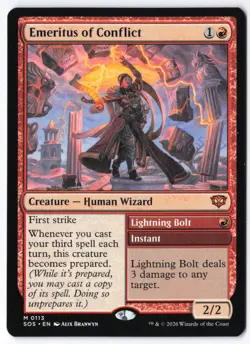 Emeritus of Conflict 113 Secrets of Strixhaven - Image 1