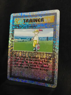 Trainer Pokemon Breeder 102/110 2002 Reverse Holo MP - Image 2