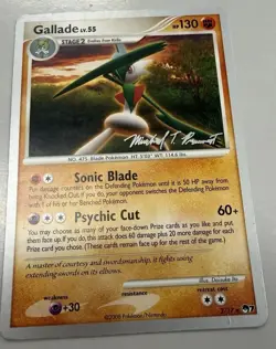 Gallade 2/17 - 2010 Pokemon World Championships Pop Series 7 - Image 2