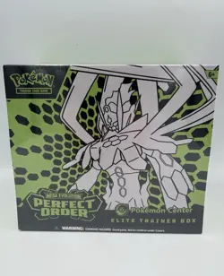 Pokemon Perfect Order ETB Pokemon center Exclusive Factory Seal No Rips! - Image 1