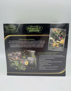 Pokemon Perfect Order ETB Pokemon center Exclusive Factory Seal No Rips! - Image 4