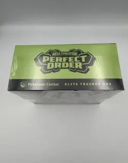 Pokemon Perfect Order ETB Pokemon center Exclusive Factory Seal No Rips! - Image 5