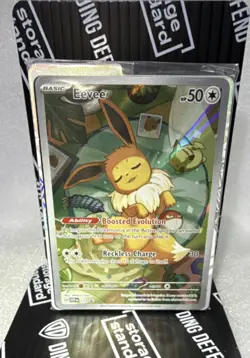 Pokemon TCG Eevee 173 Sv: Scarlet & Violet Promo Holo 50HP Boosted Evolution - Image 1