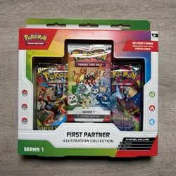 Pokemon First Partner Illustration Series 1 Promo Booster Box Charmander - Image 1
